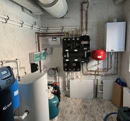 Монтаж отопления и водоснабжения